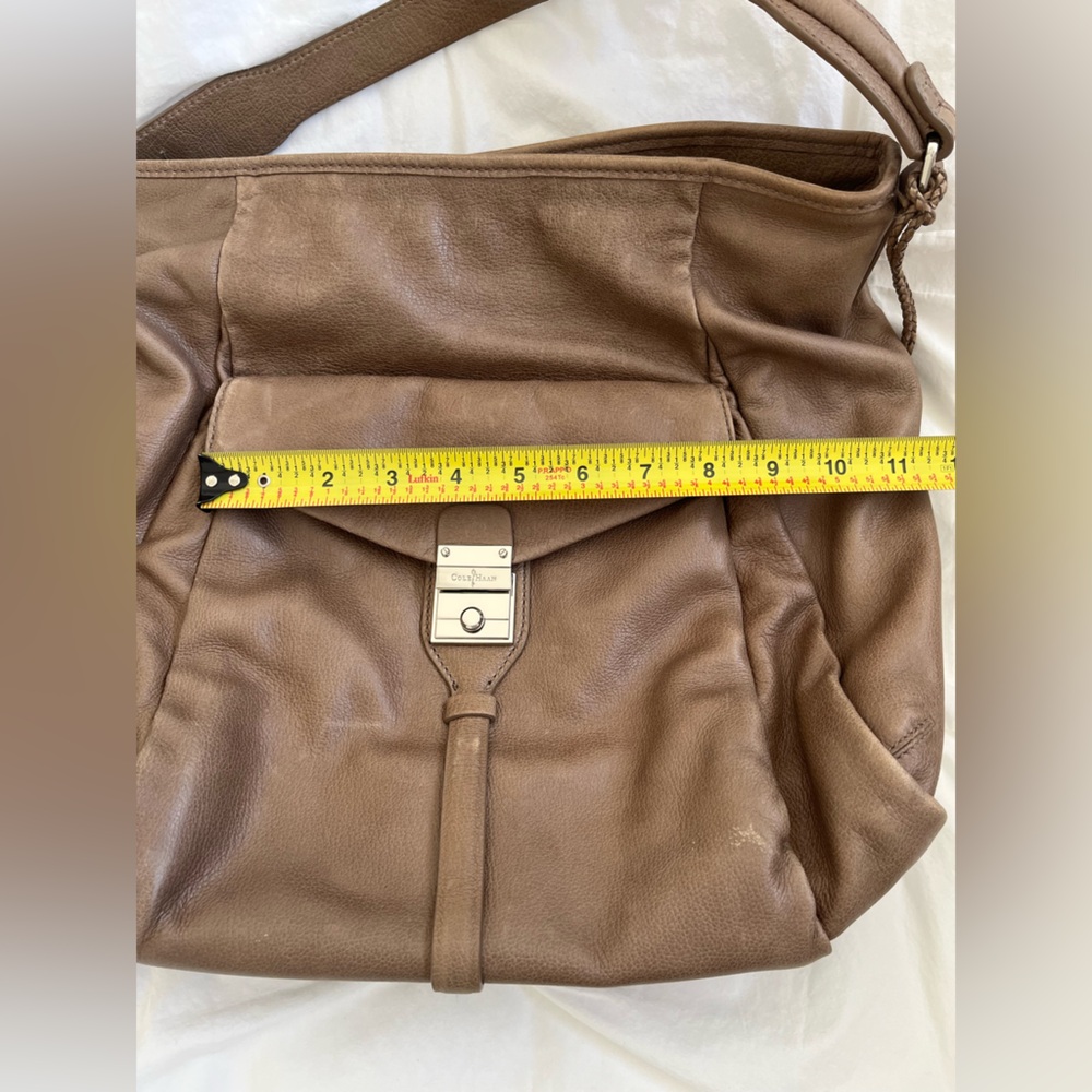 Cole Haan Tan Leather Shoulder Bag
